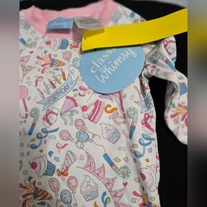 Classic Whimsy Colorful Birthday Girl Pajamas Set 3T NWT